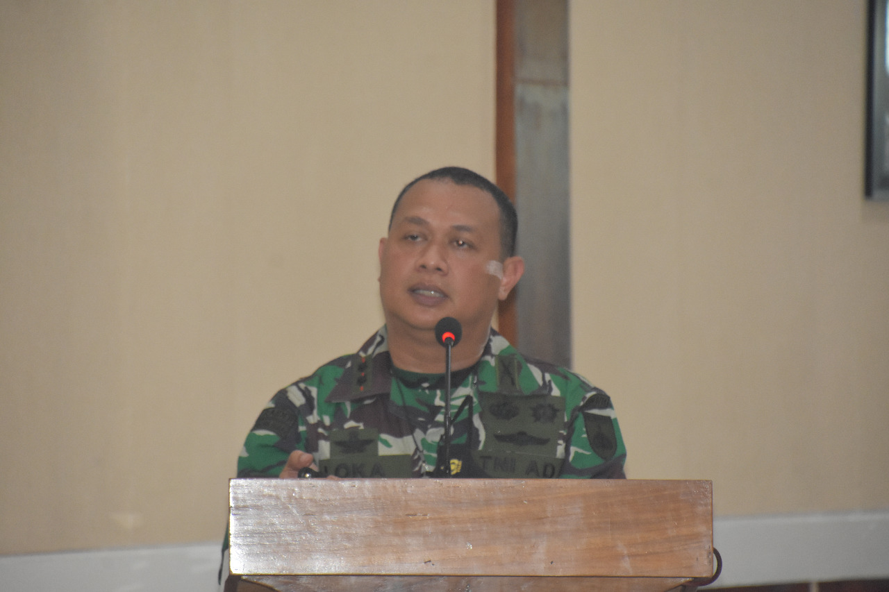 Dandim 0714/Salatiga Paparkan Kesiapan TMMD Reg Ke-110 Ke Danrem 073/Makutarama